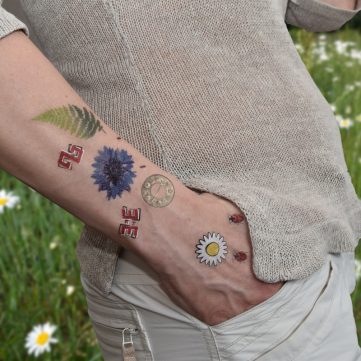 temporary design tattoo