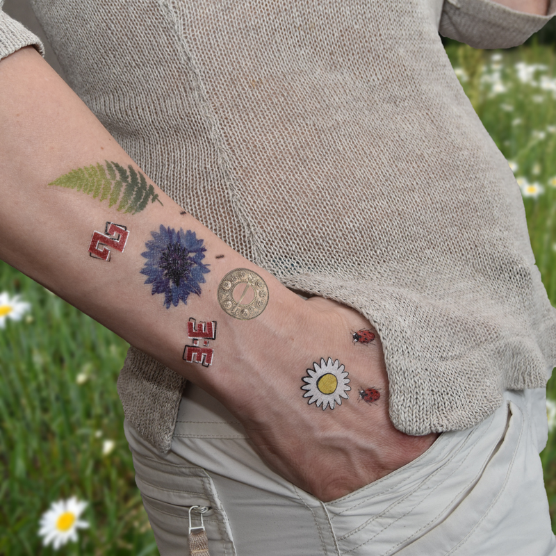 temporary design tattoo